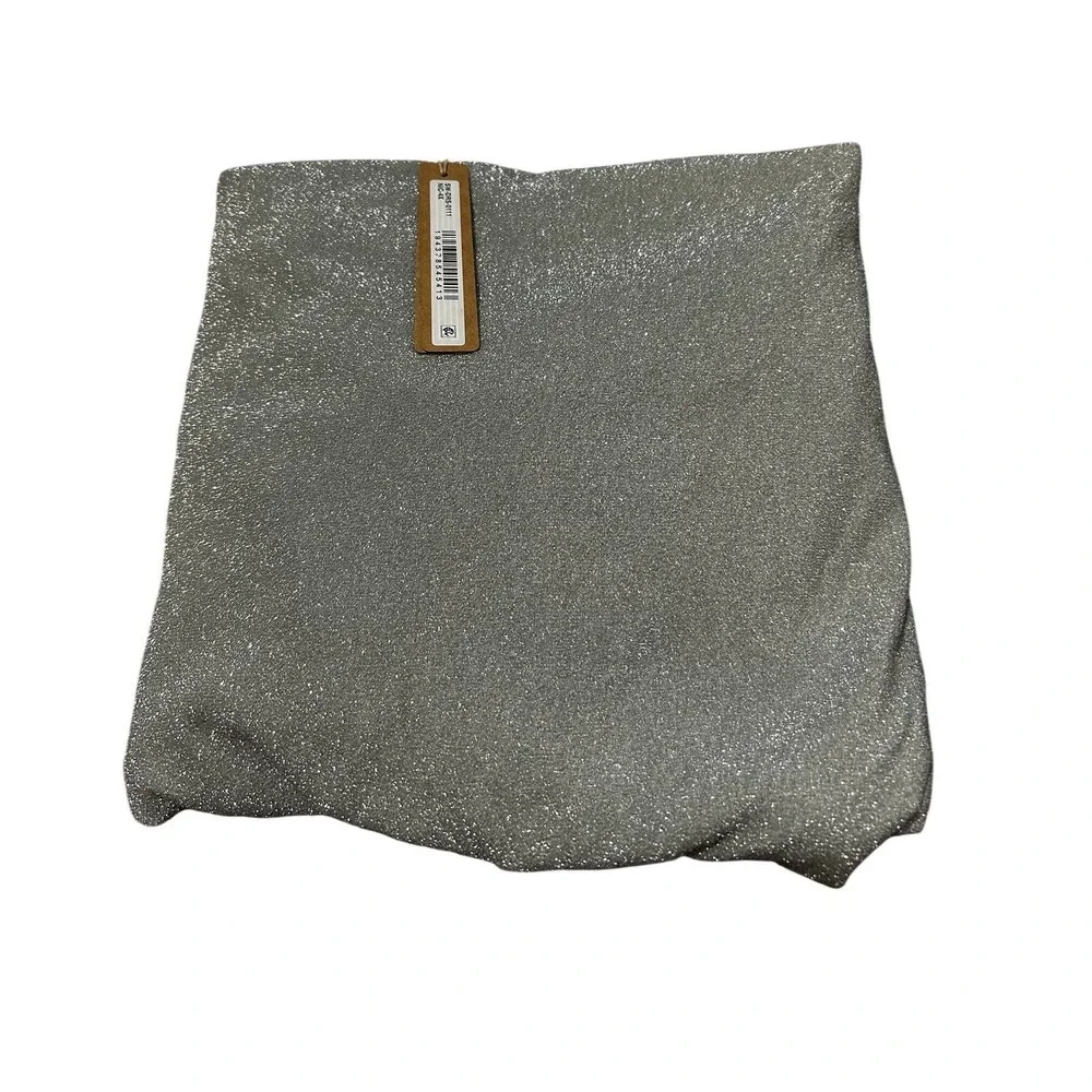 Skims  Glitter‎ Swim Metallic Dress SW-DRS-0111 Nickel 4X